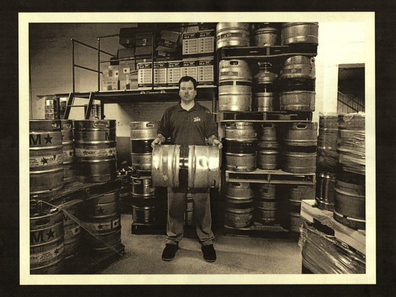 Racking Stevens Point Brewery beer barrels_ circa 2014_001.jpg